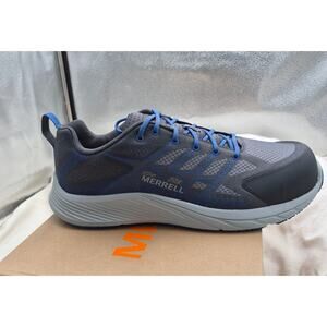 NEW Merrell Moab Flight CF trail running shoes sneaker waterproof blue Men sz 13